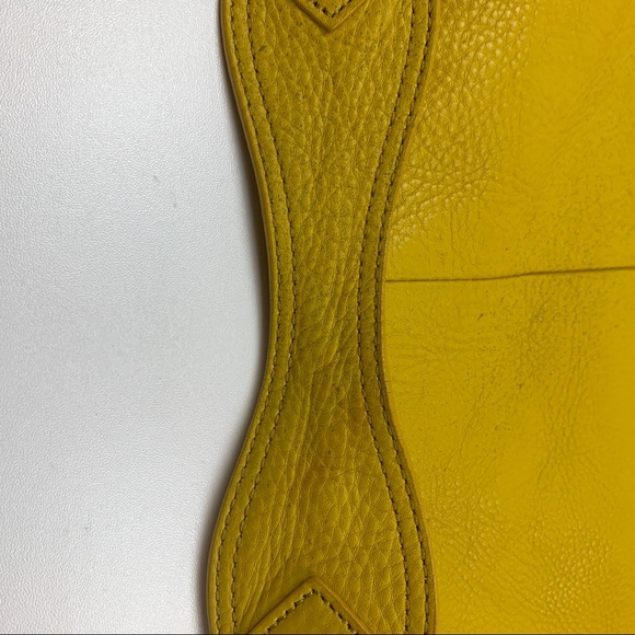 Presa  mustard leather handbag - Picture 6 of 8